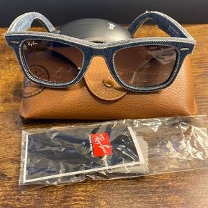 Ray Ban wayfarer “limited edition denim”